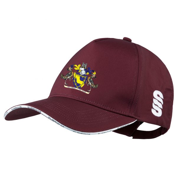 Cambridgeshire Cricket Cap Maroon 2024