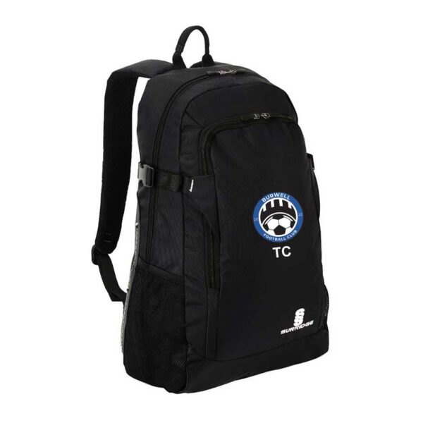 Burwell Football Club Backpack Black