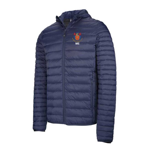 Wisbech Town K6110 Embroidered Lightweight Padded Jacket Navy