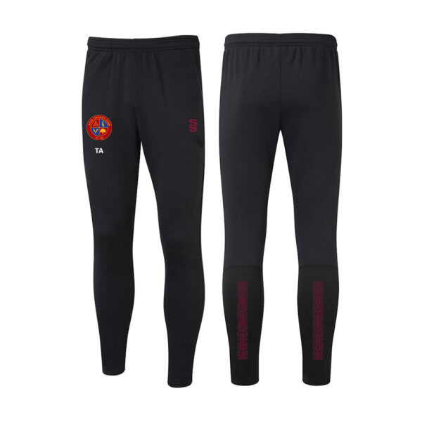 Acle CC Dual Slim Tek Pants Black Maroon