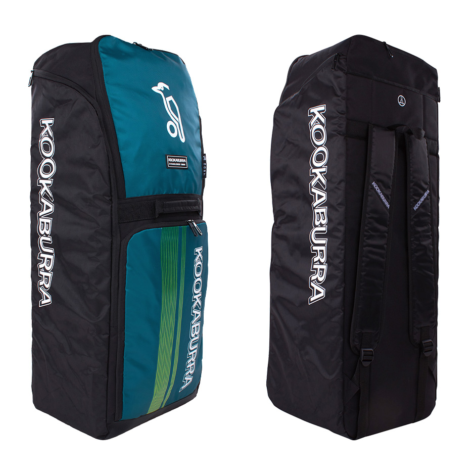 Kookaburra Pro D2000 Cricket Duffle Bag - Green/Black Sports Gear Backpack