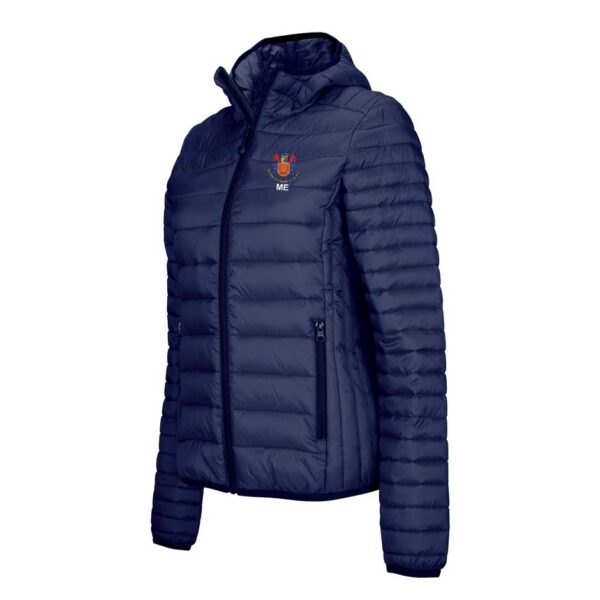 Wisbech Town K6111 Ladies Embroidered Lightweight Padded Jacket Navy