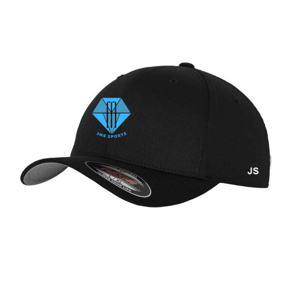 JMS Sports F6277 Flex Fit Cap Black