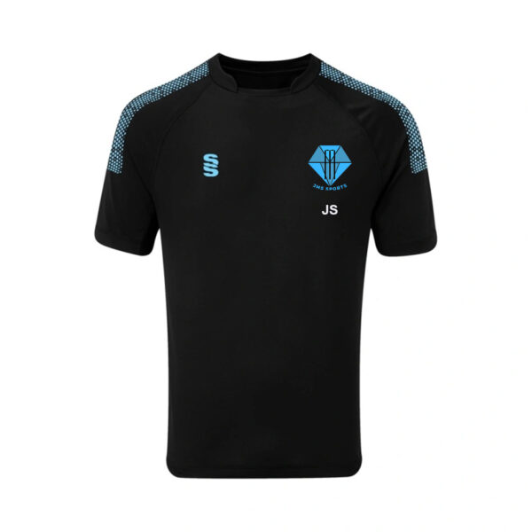 JMS Sports Dual T20 Training Shirt Black/Sky