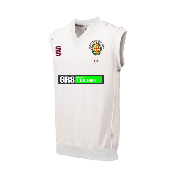 Takeley CC Dual Sleeveless Match Slipover Maroon Trim