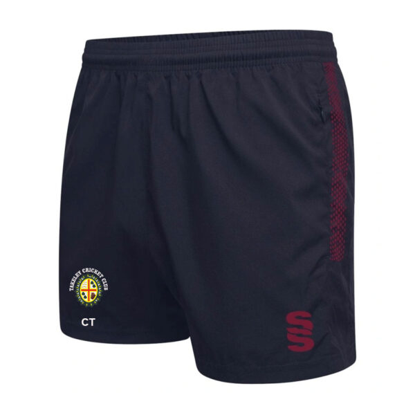Takeley CC Dual Shorts Navy Maroon