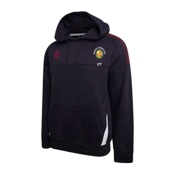 Takeley CC Fuse Hoodie Navy White Maroon