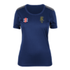 NCI Cricket Club Pro Performance Training Shirt Navy Short Sleeve - Image 2
