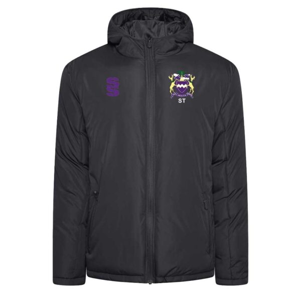 Winchmore Hill Cricket Club Active Padded Jacket Black Purple