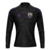 Winchmore Hill Cricket Club Impact Diagonal Performance Top Black Purple - Image 2