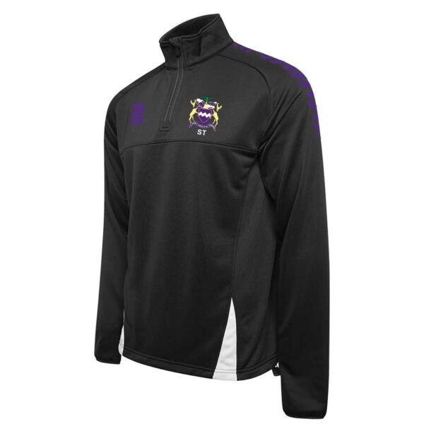 Winchmore Hill Cricket Club Fuse Diagonal Midlayer Black Purple