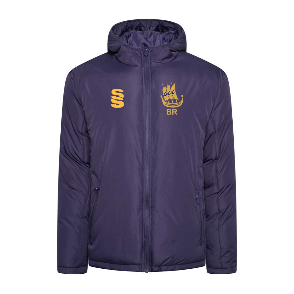 Ricket Jacket Galleywood Cricket Club Active Padded Jacket Navy | MR Cricket Hockey