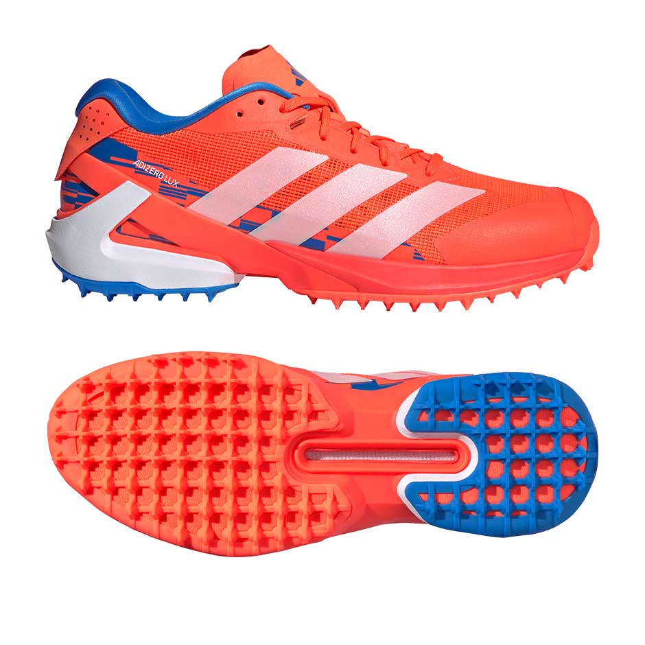 Adidas Hockey Adizero Lux 3 Hockey Shoe Orange 2025-2026 | MR Cricket Hockey