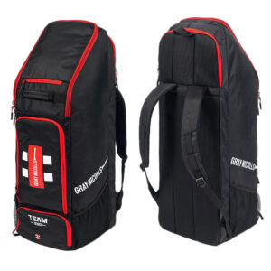Produktbild von 2025 Gray Nicolls Team 350 Black Red Wheelie Cricket Bag Size 88